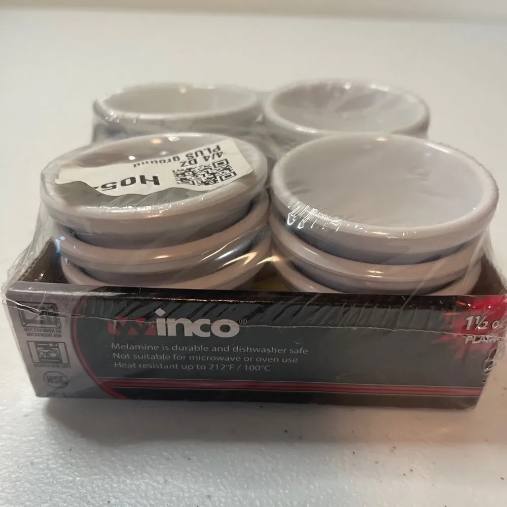 Winco Melamine set of 12 Ramekins 1.5 oz